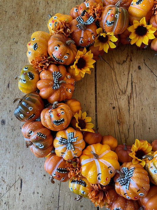 Jack's Pumpkin Wreath