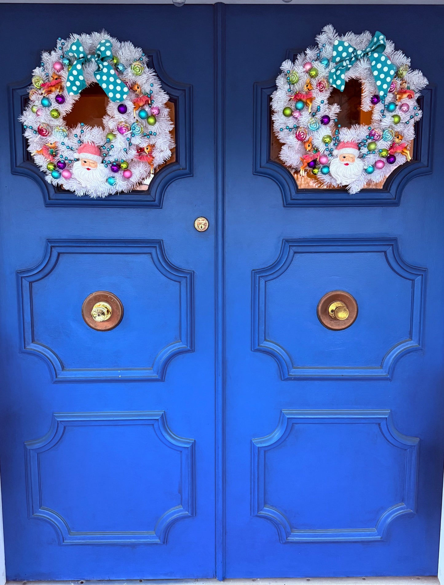 White Christmas Wreath