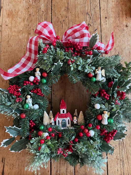 Angelic Christmas Wreath